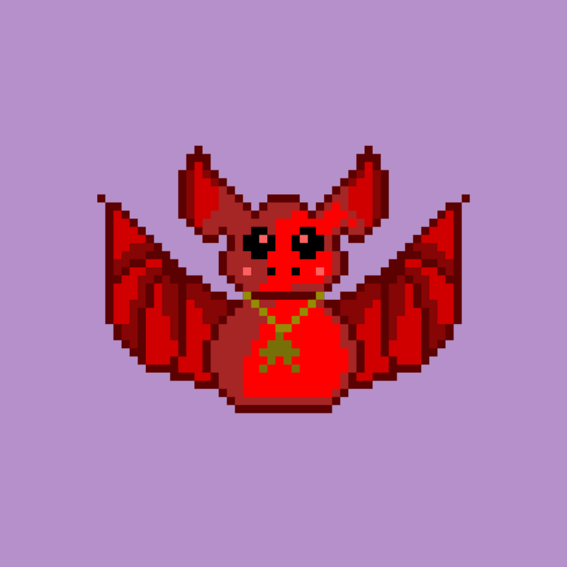 Generative Pixie Bat #2 static token preview