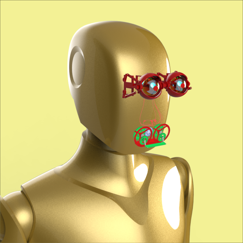 FXHASH ROBO AVATAR collection 1st sale #19 static token preview