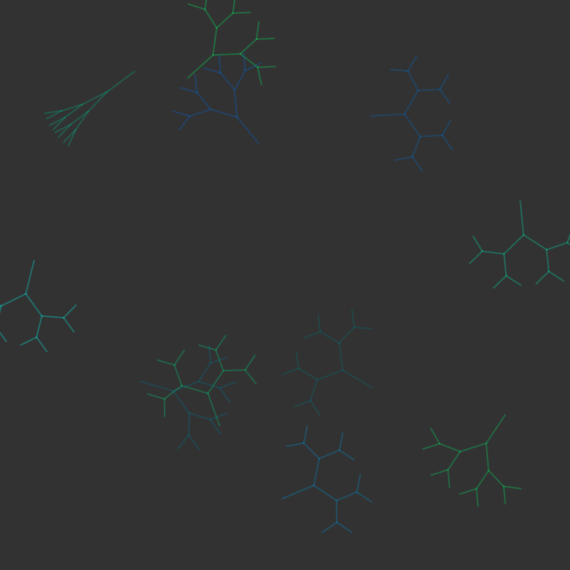 Fractal Swarm #18 static token preview