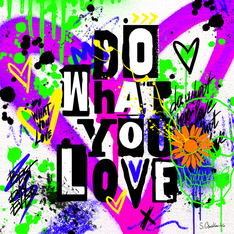 Do What You Love #6 static token preview