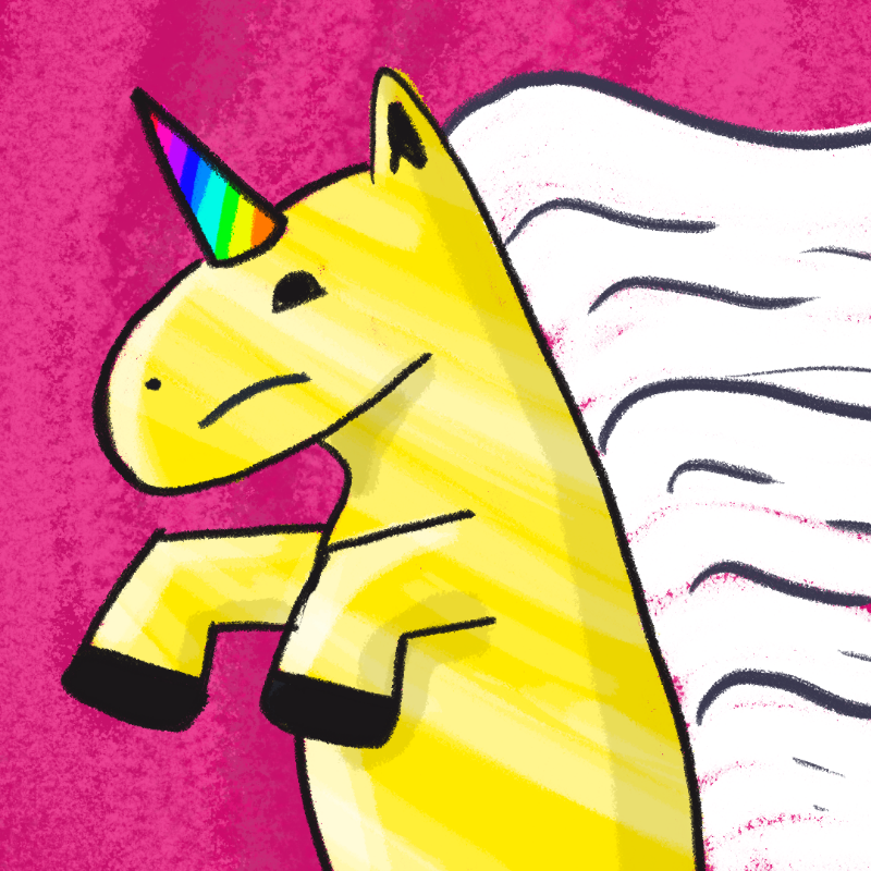Peculiar unicornos #17 static token preview