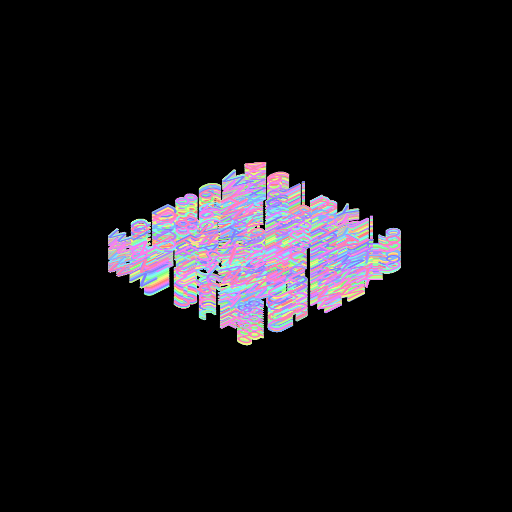 ISCII Rainbow Redux #12 static token preview
