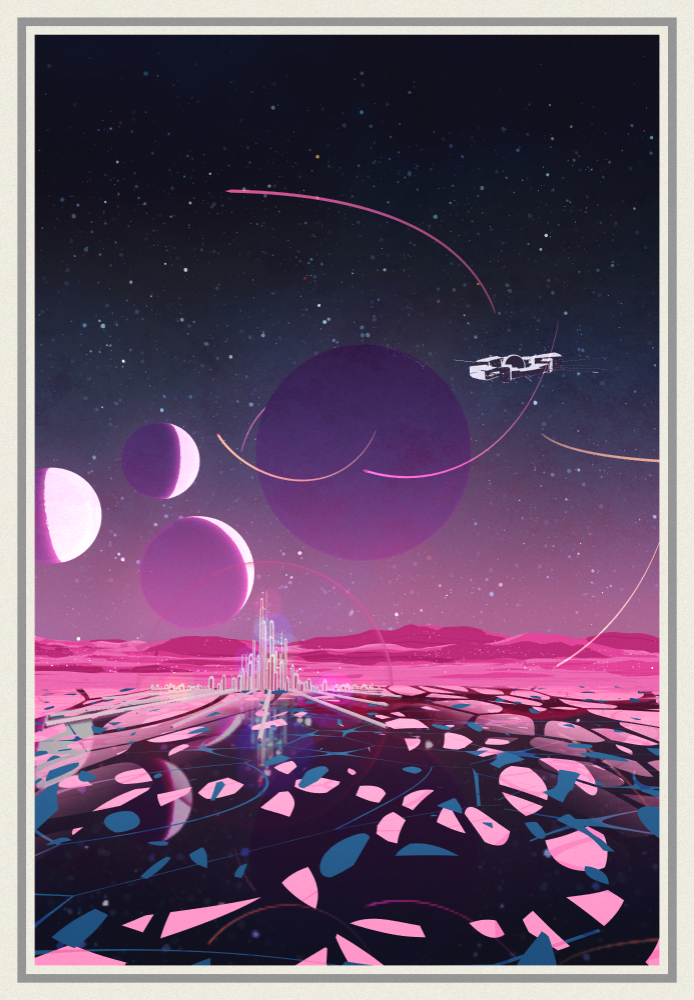 Visa to the stars #87 static token preview