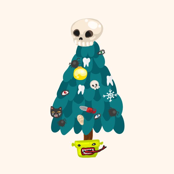 Creepy Christmas Tree For You! #20 static token preview
