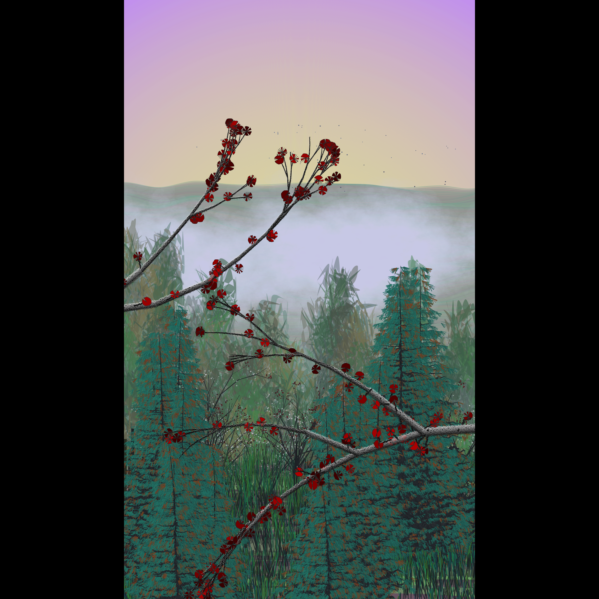 Budding Spring #20 static token preview