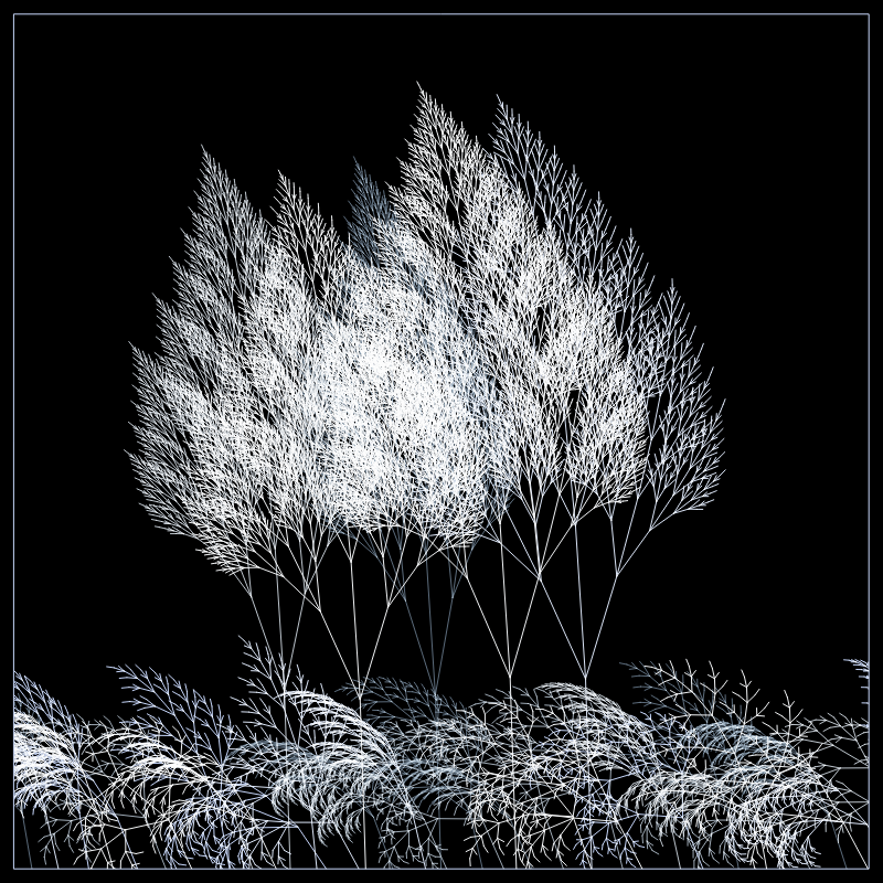 Fractal Forest #8 static token preview