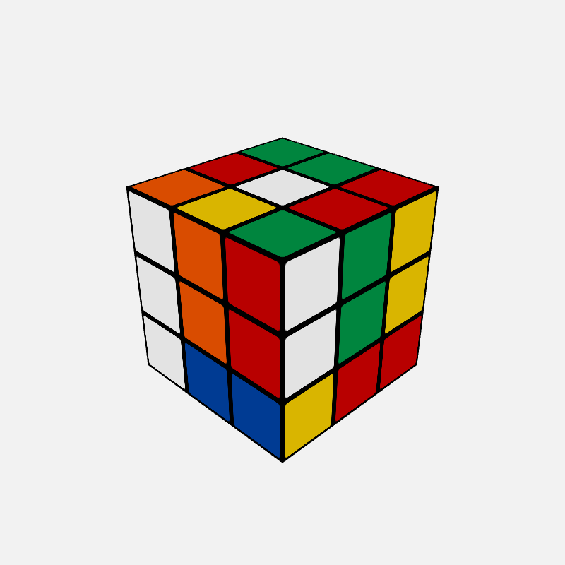 Rubik's Cube #78 static token preview