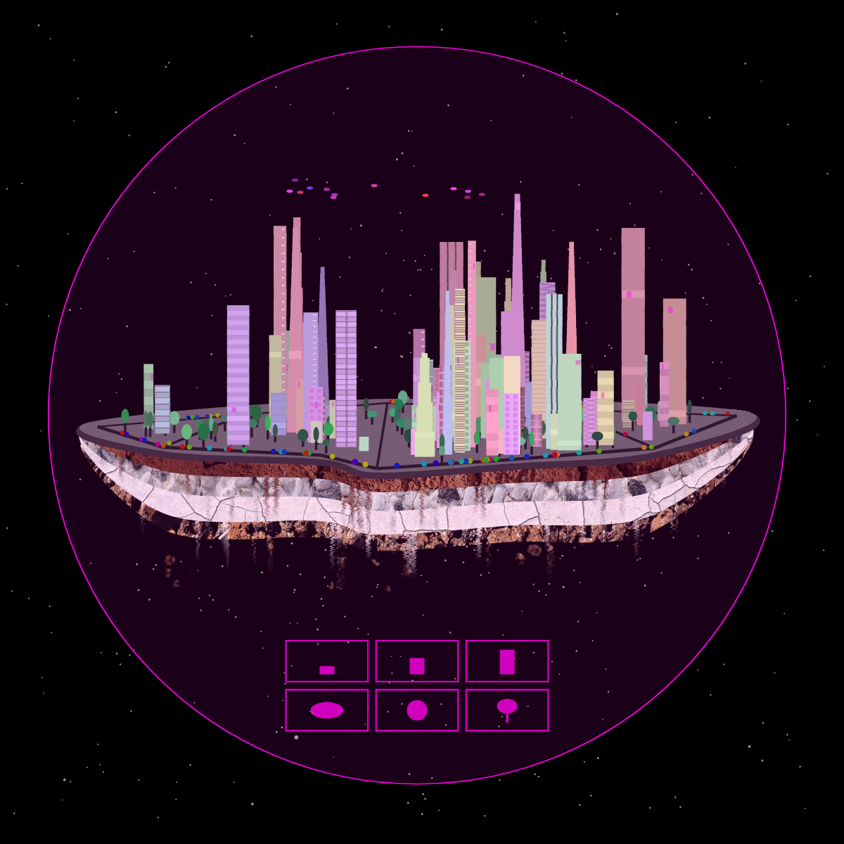 Fluidynamix - Cities #21 static token preview