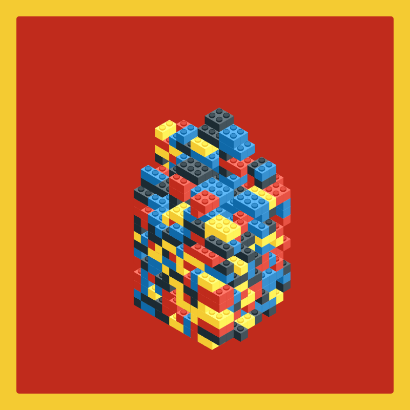 Lego Tower #9 static token preview
