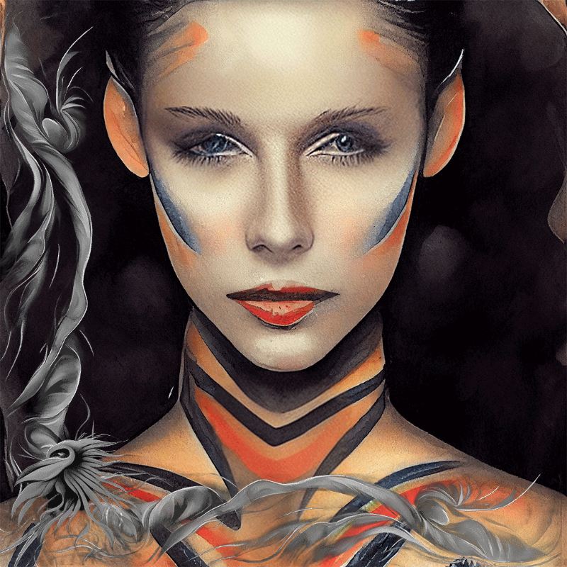 Capricorn Girl #6 static token preview