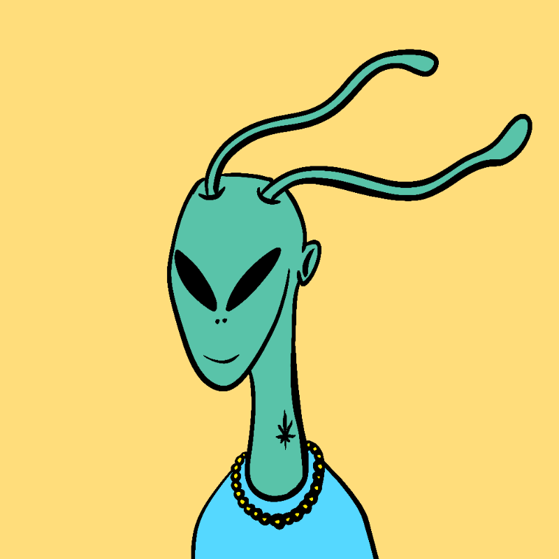Alien Visitors #2 #11 static token preview