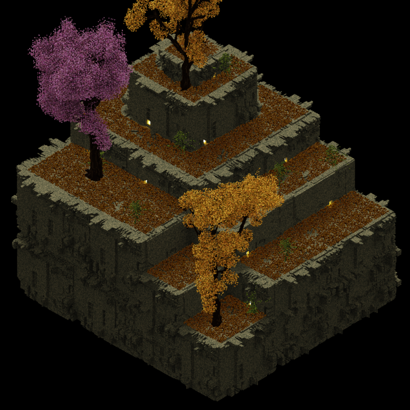 Voxel Temple #23 static token preview