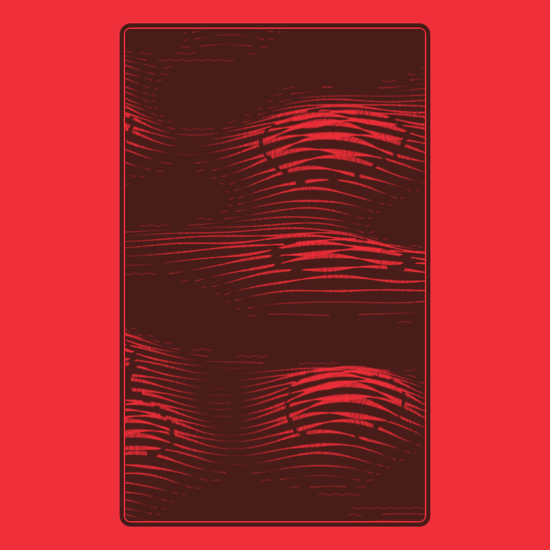 Topographic Playing Card #9 static token preview