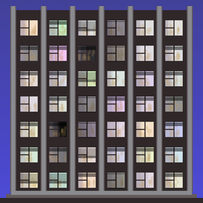 Night Windows #13 static token preview