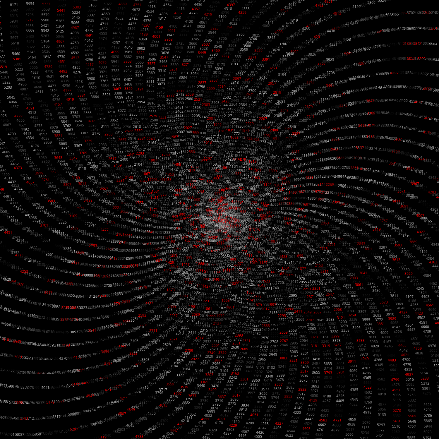 Polar Plot of Numbers #339 static token preview