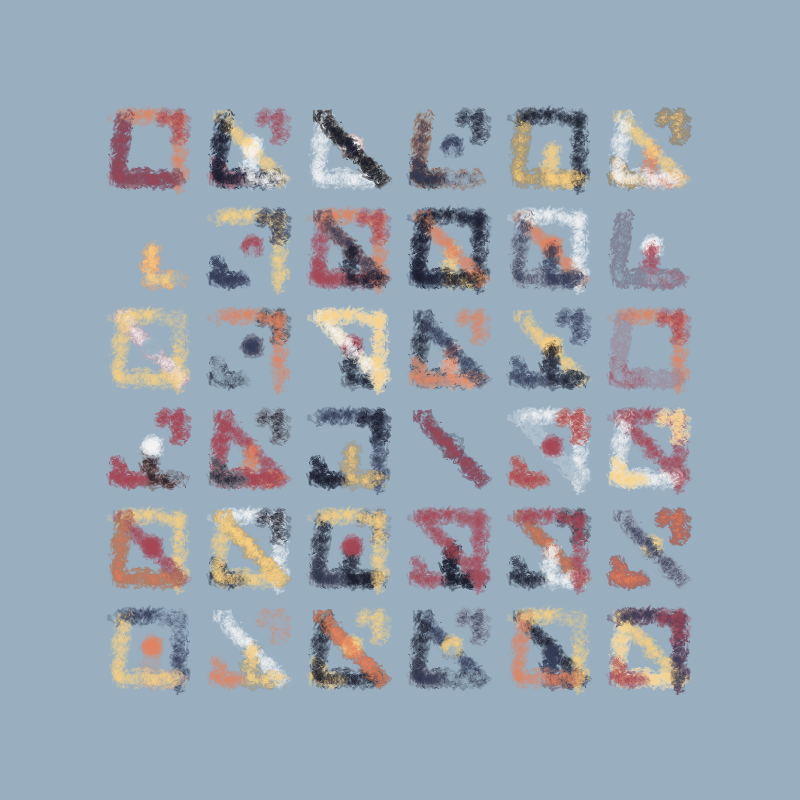 Calligraphic #5 static token preview