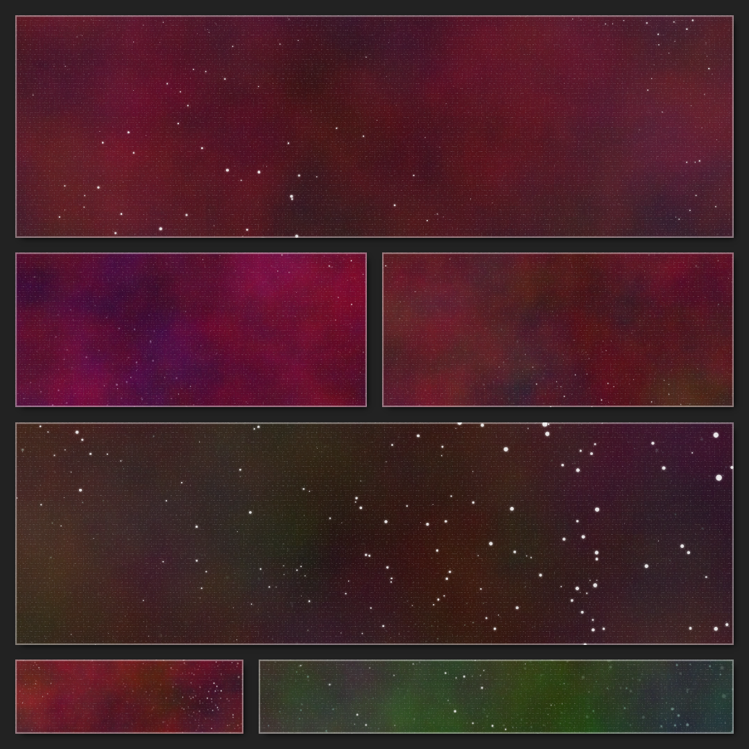 Nebula Clusters #6 static token preview