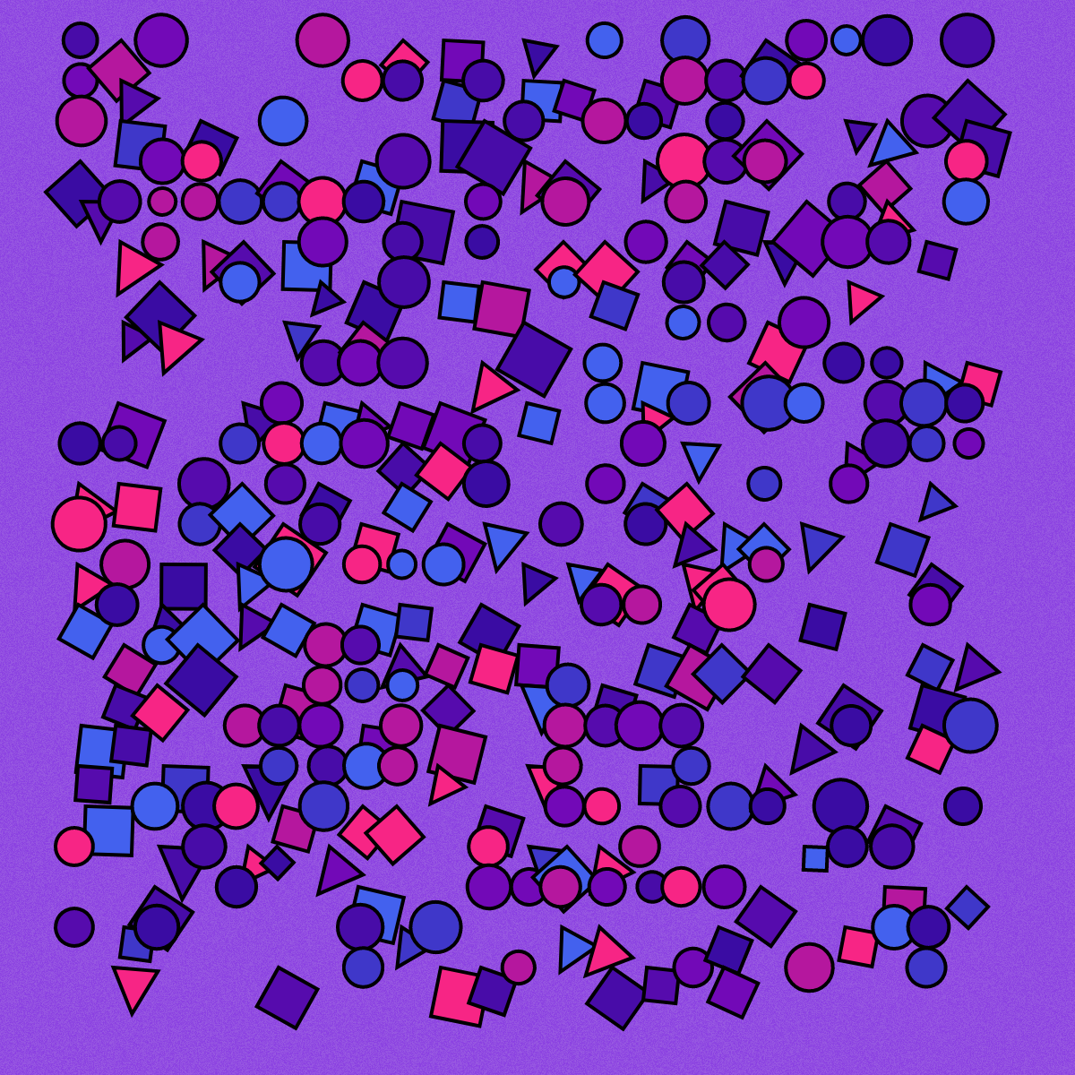 Geometric Mess #27 static token preview