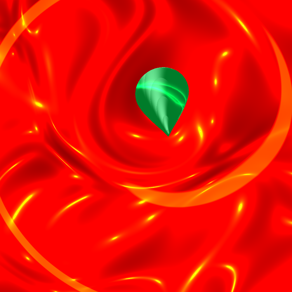 Red Intense Passion #5 static token preview