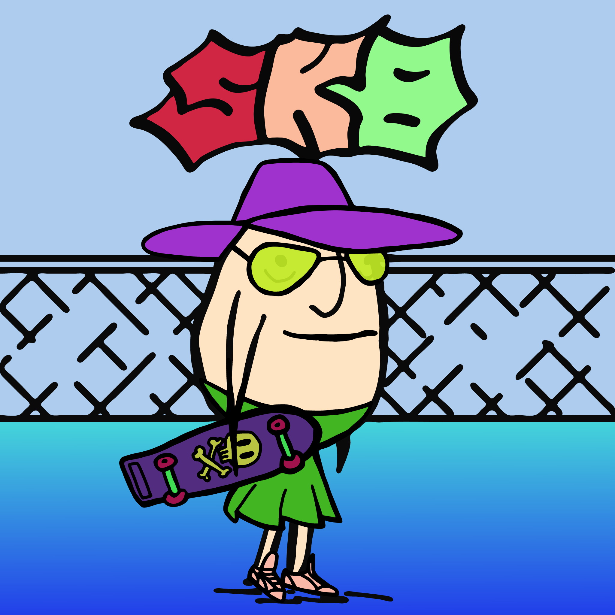 Skater Egg #15 static token preview
