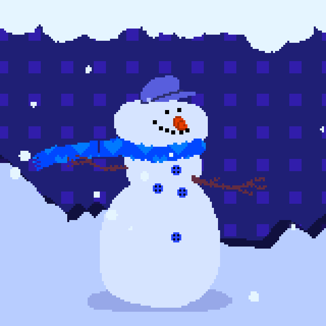 Freaky Snowman #16 static token preview