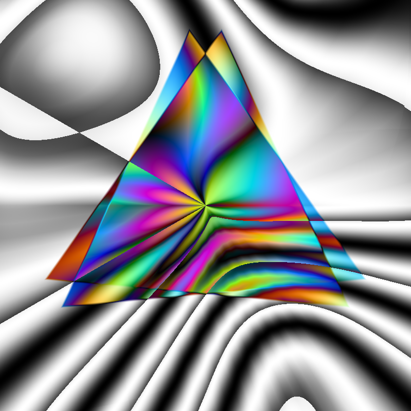 Colorful Triangles #15 static token preview