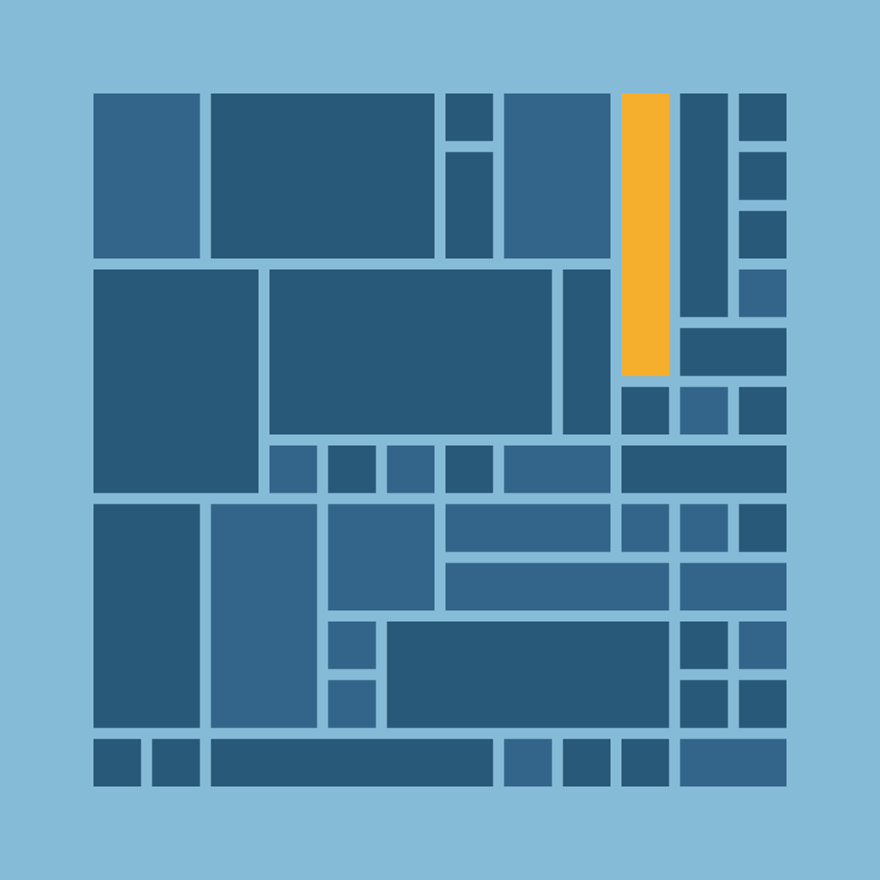 Rectangle Packing #10 static token preview