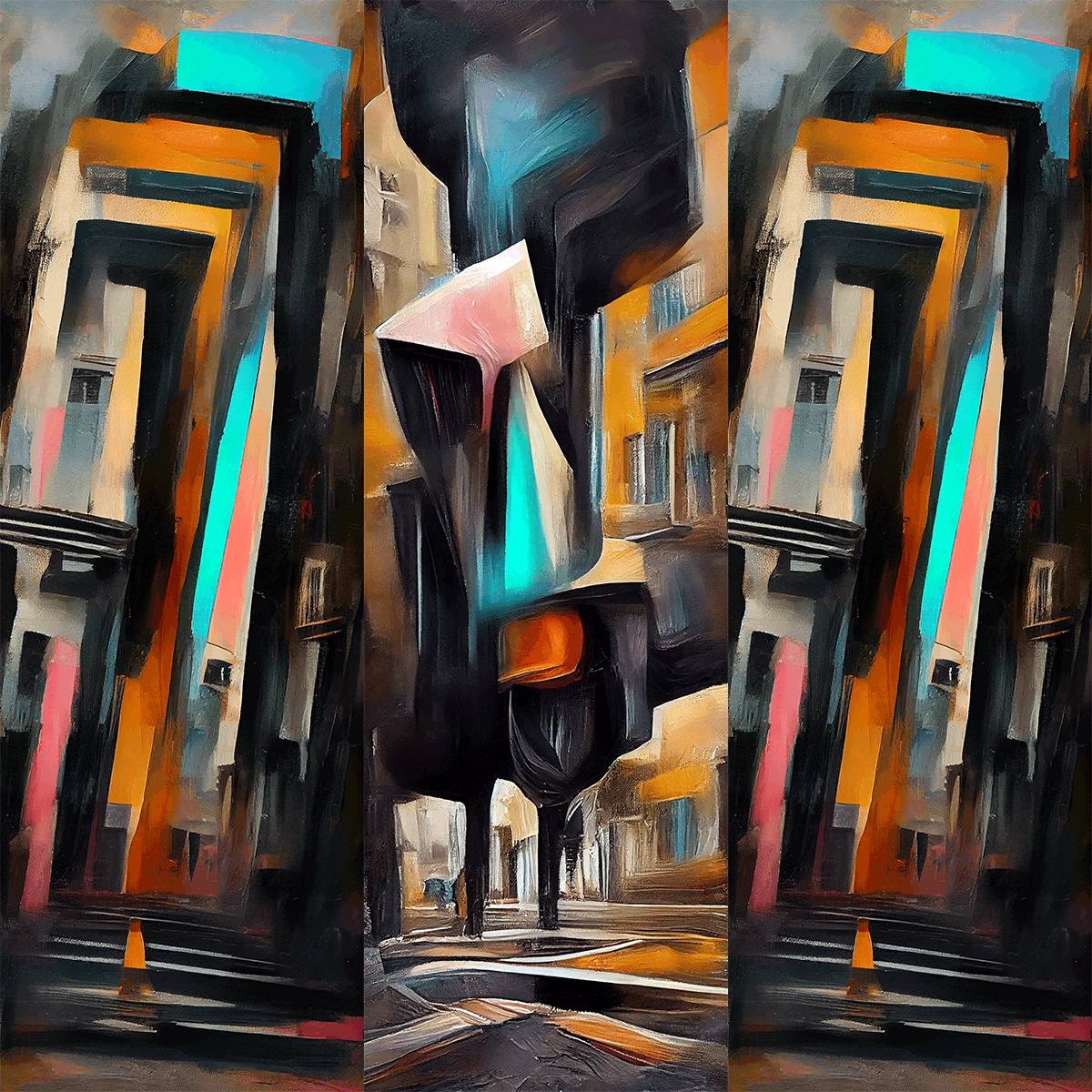 AI Dark City #15 static token preview