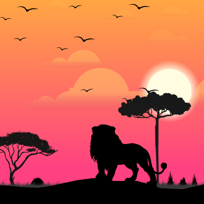 We Care... LION #5 static token preview