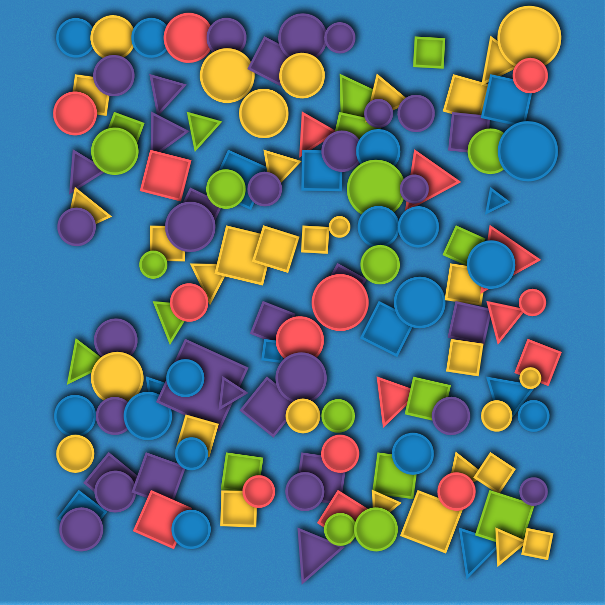 Geometric Mess #9 static token preview