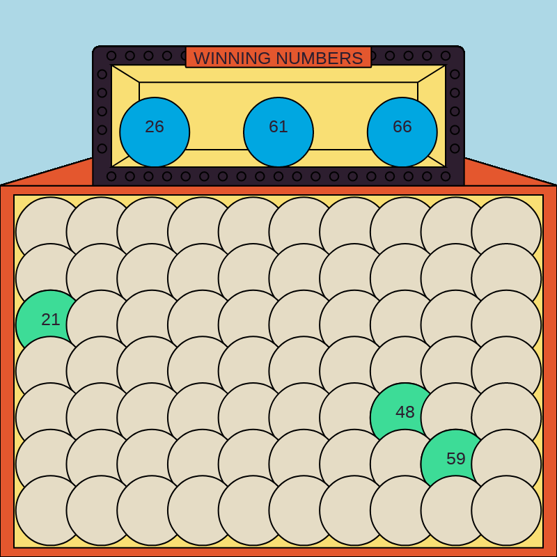 NFT Millions Lotto (01) #10 static token preview