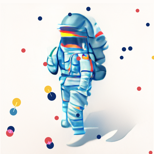 Space Dots #5 static token preview