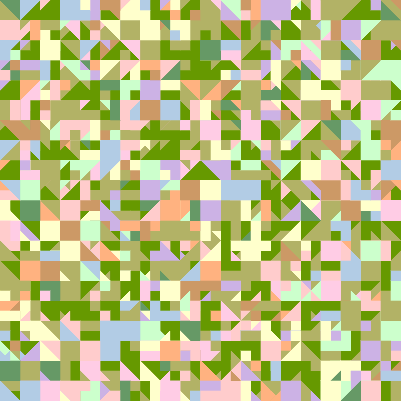 Patchwork Geometry #23 static token preview