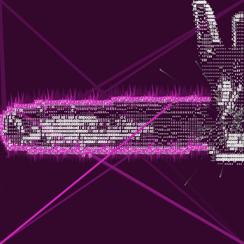 ascii trip saw #9 static token preview