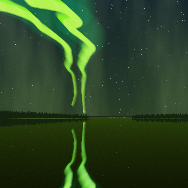 Aurora Borealis #6 static token preview
