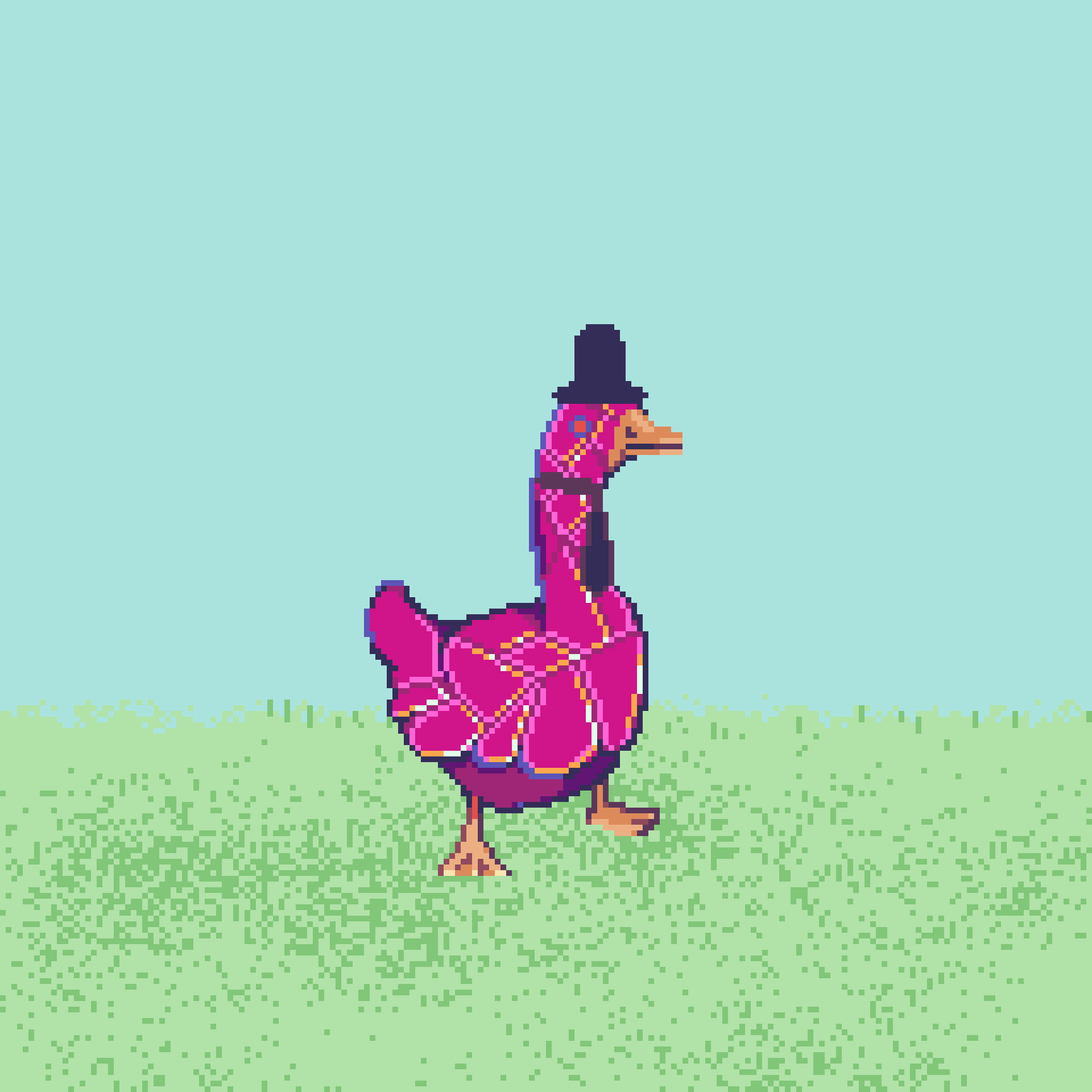 Pixel Duck #1 static token preview