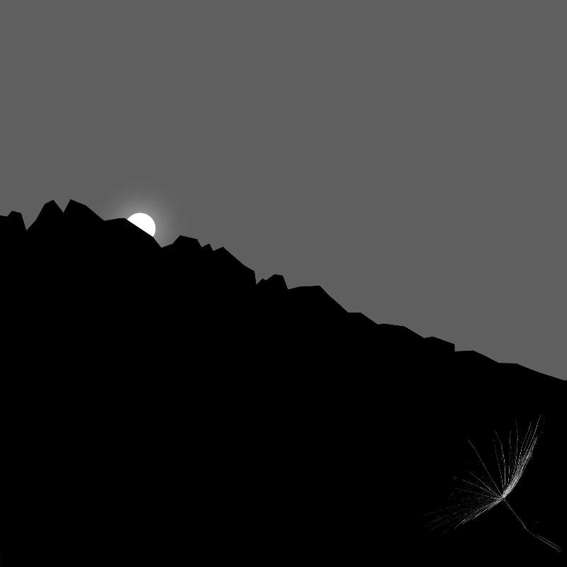 Dandelion at night #3 static token preview