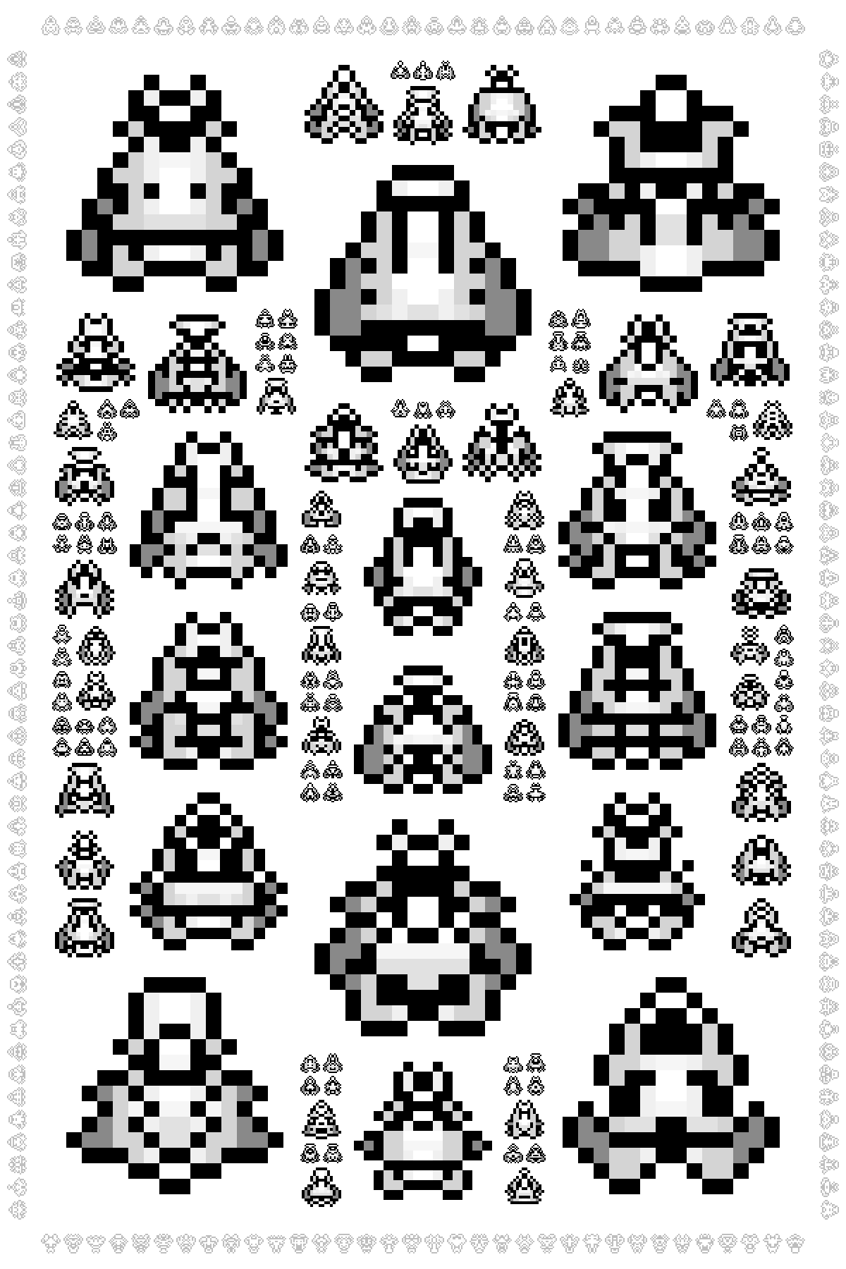 Pixel Spaceships #5 static token preview