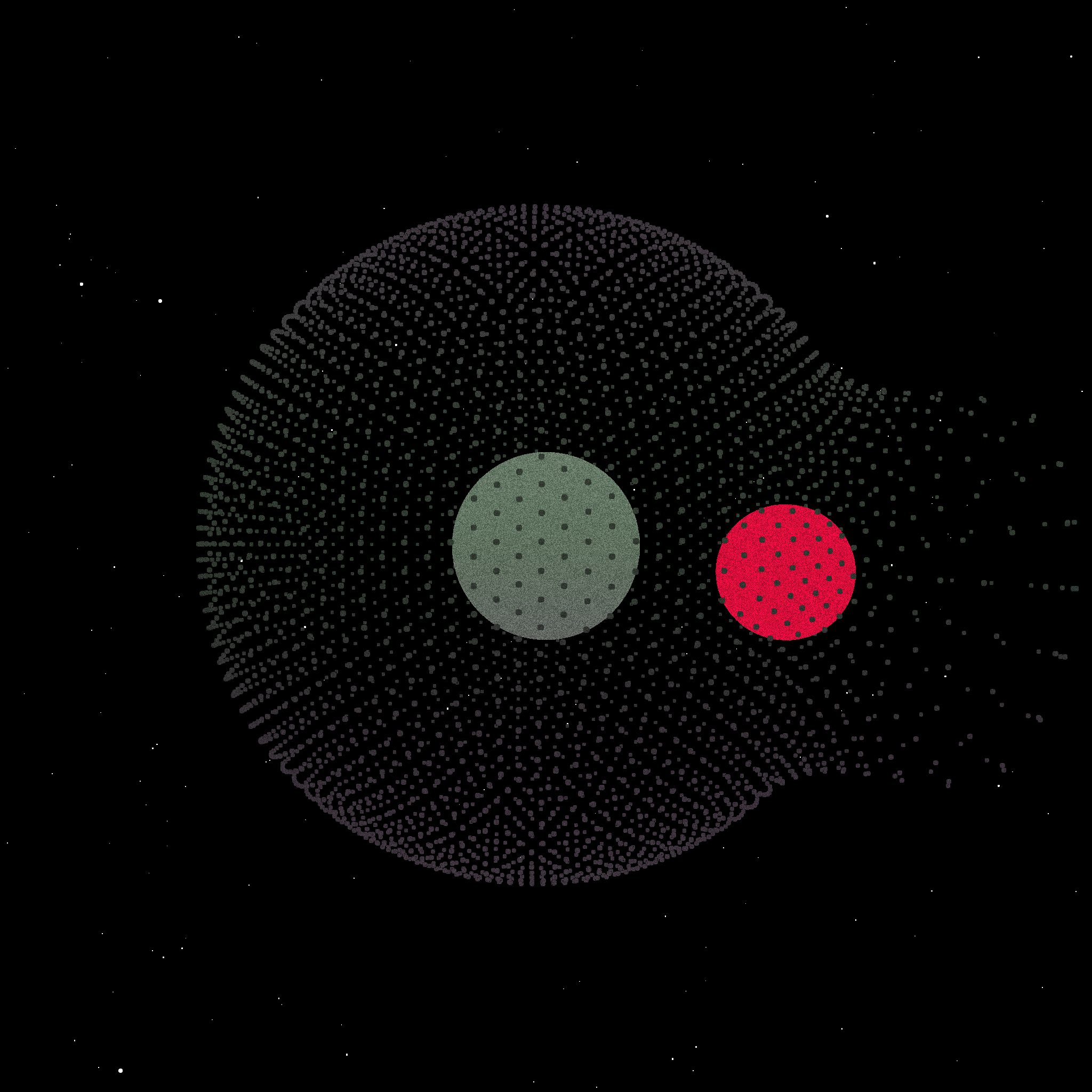 Cometary coma #117 static token preview