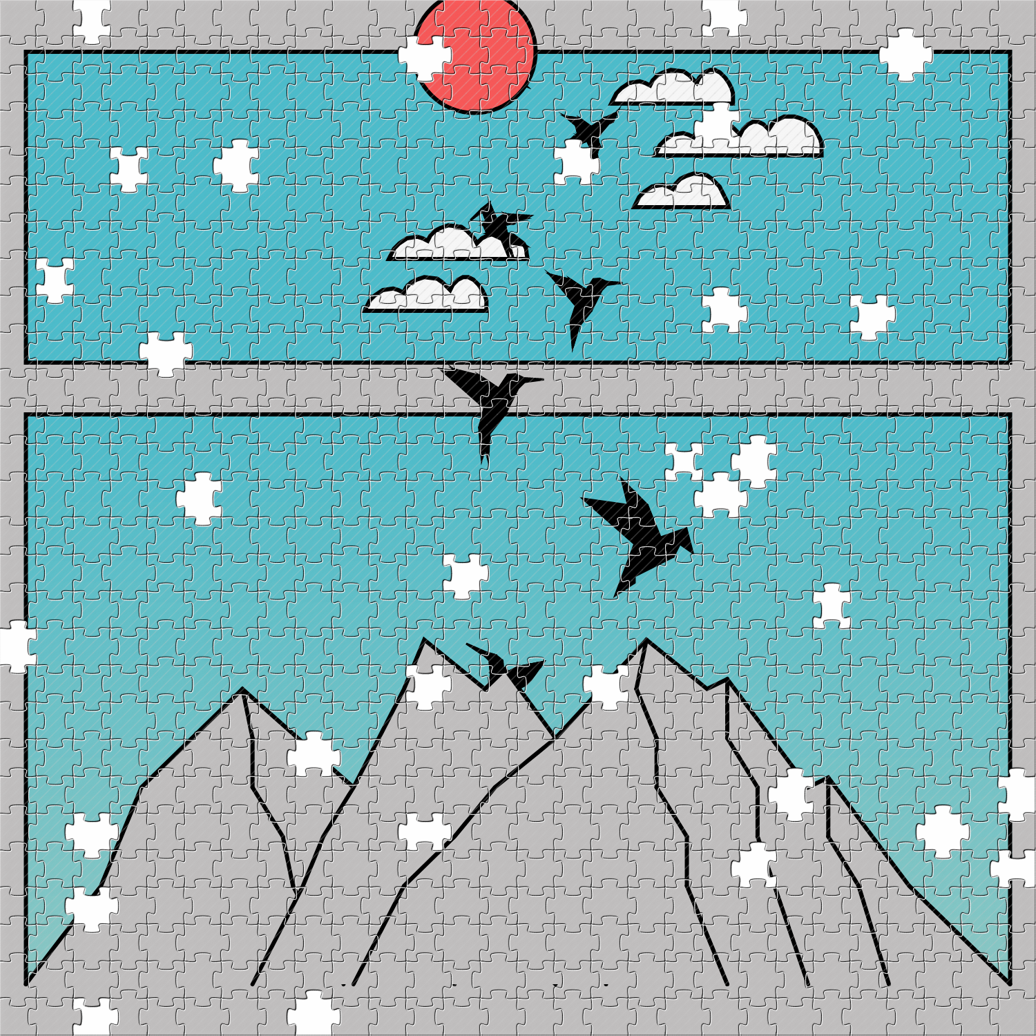 Puzzles & Birds #50 static token preview