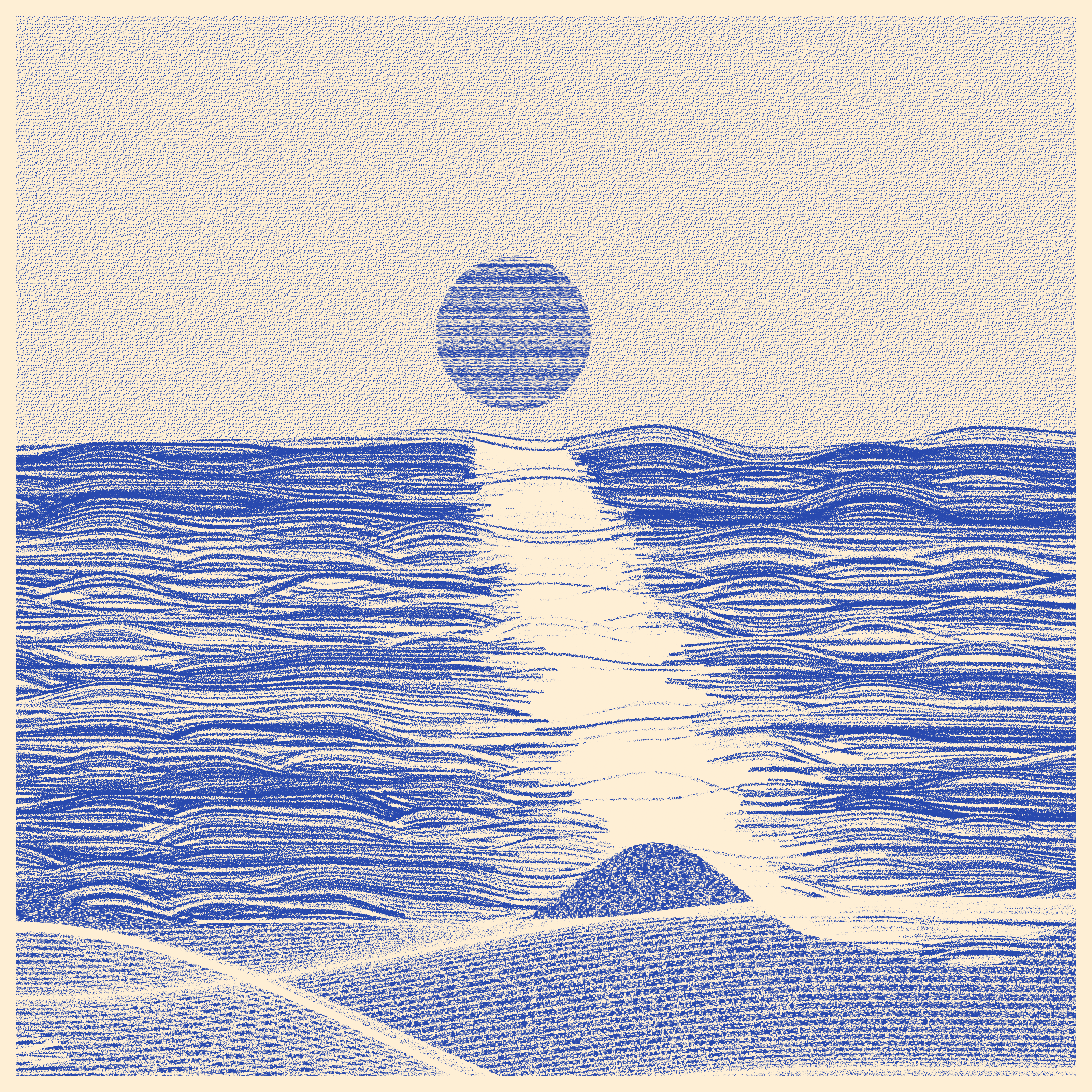Moonlit Sea #159 static token preview