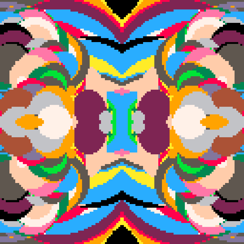 Rapid Psychedelic Inkblot Test Generator #19 static token preview