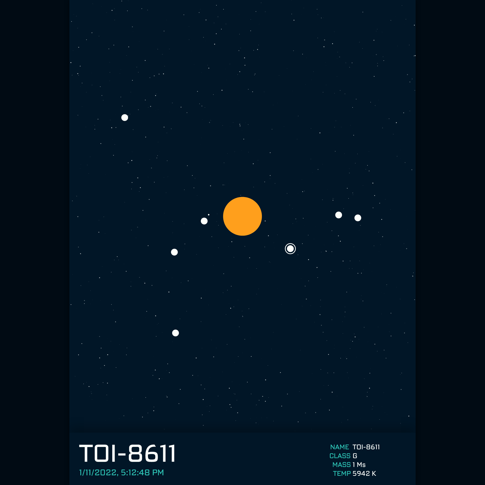 PLANETARY SYSTEM #10 static token preview