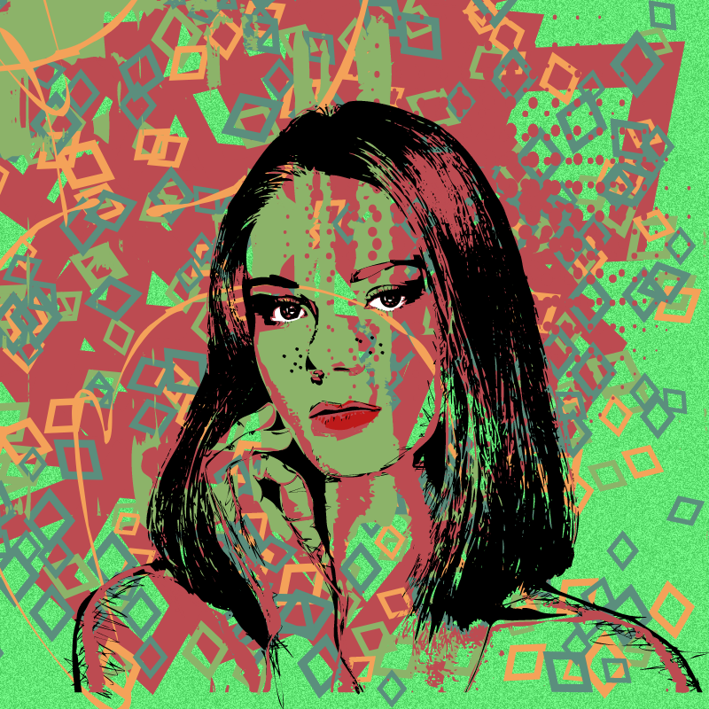 Woman in Austin - Keep it weird #2 static token preview