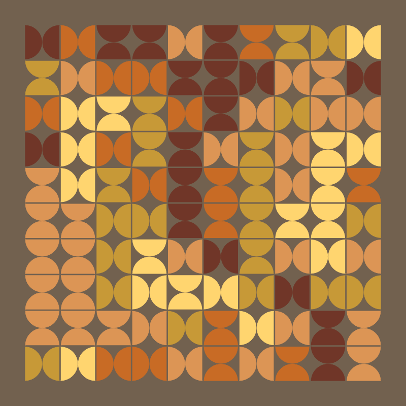 Mid-Century pattern #11 static token preview