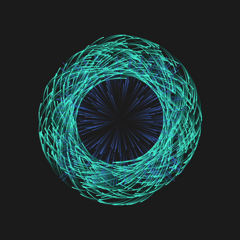 Energetic Arc #8 static token preview