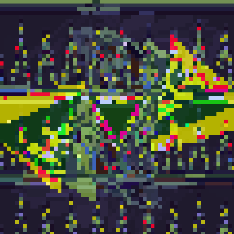 Psychedelic Pixels #20 static token preview