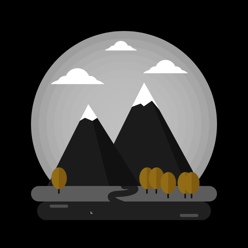 Lonely Landscape #6 static token preview