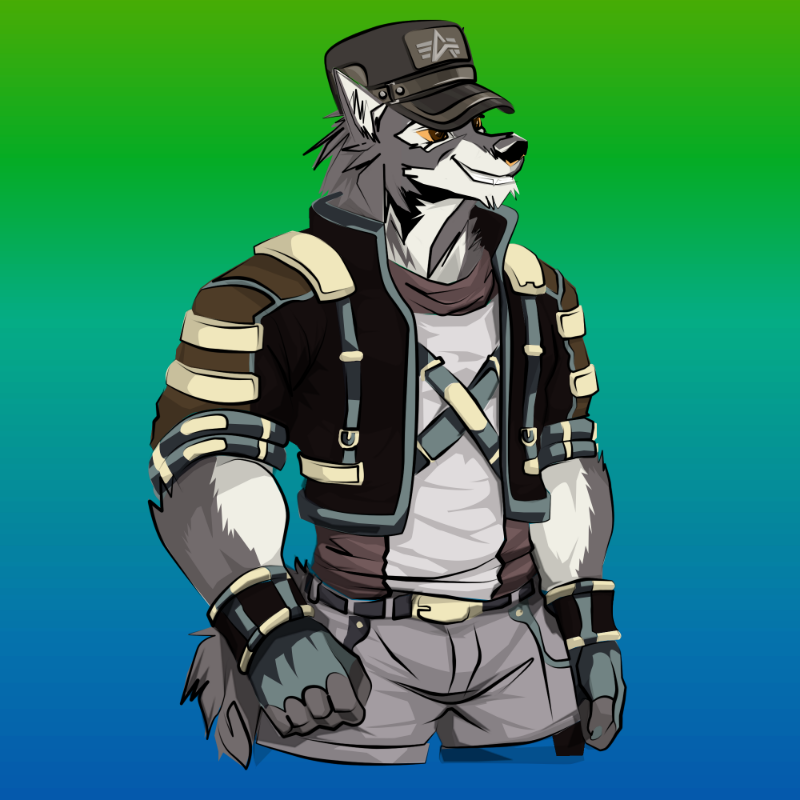 Wolf-soldier #15 static token preview