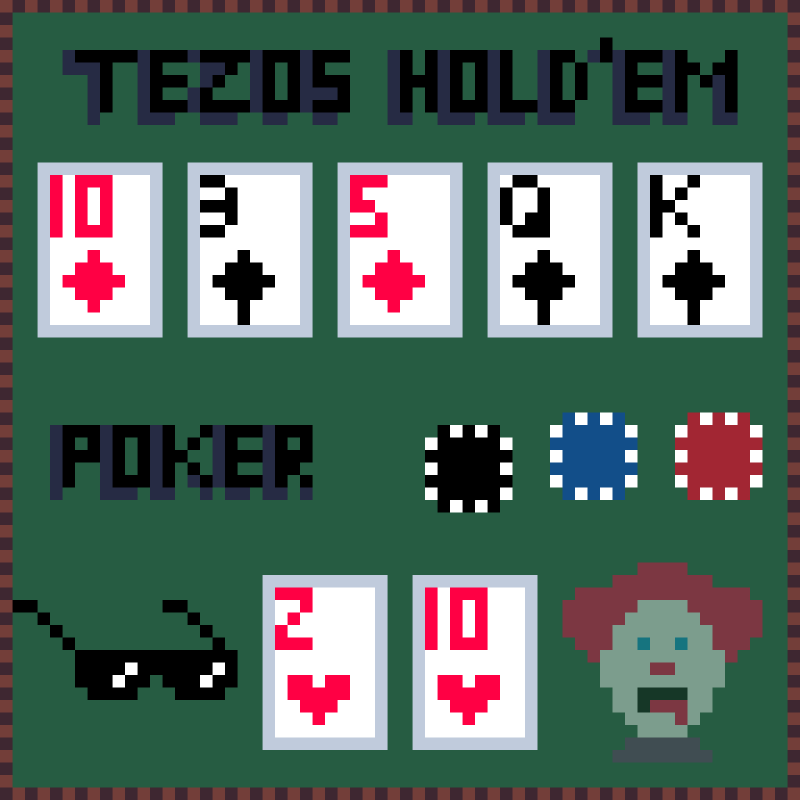Tezos Hold'em Poker #19 static token preview